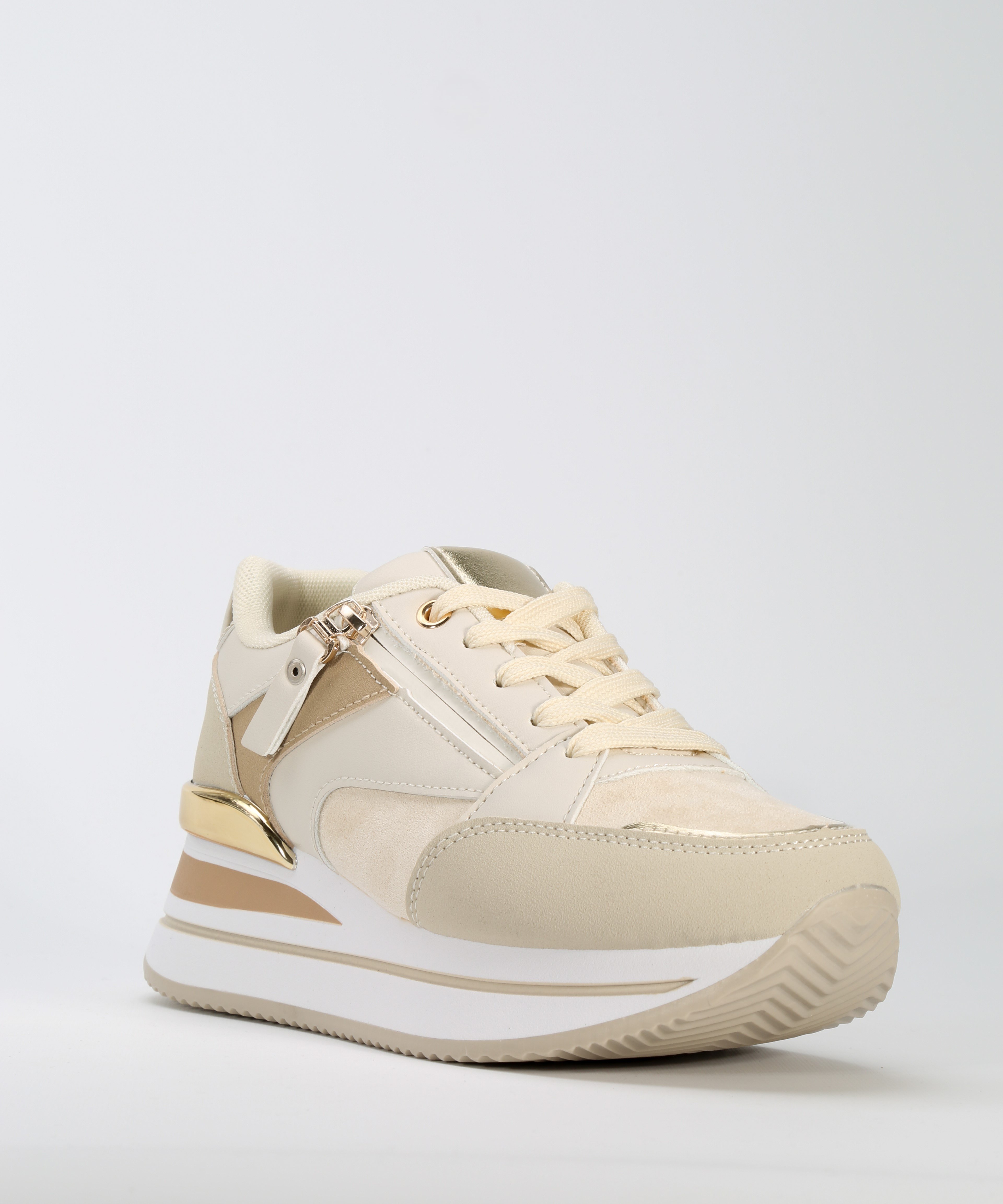 Sabrinas desportivas com fecho